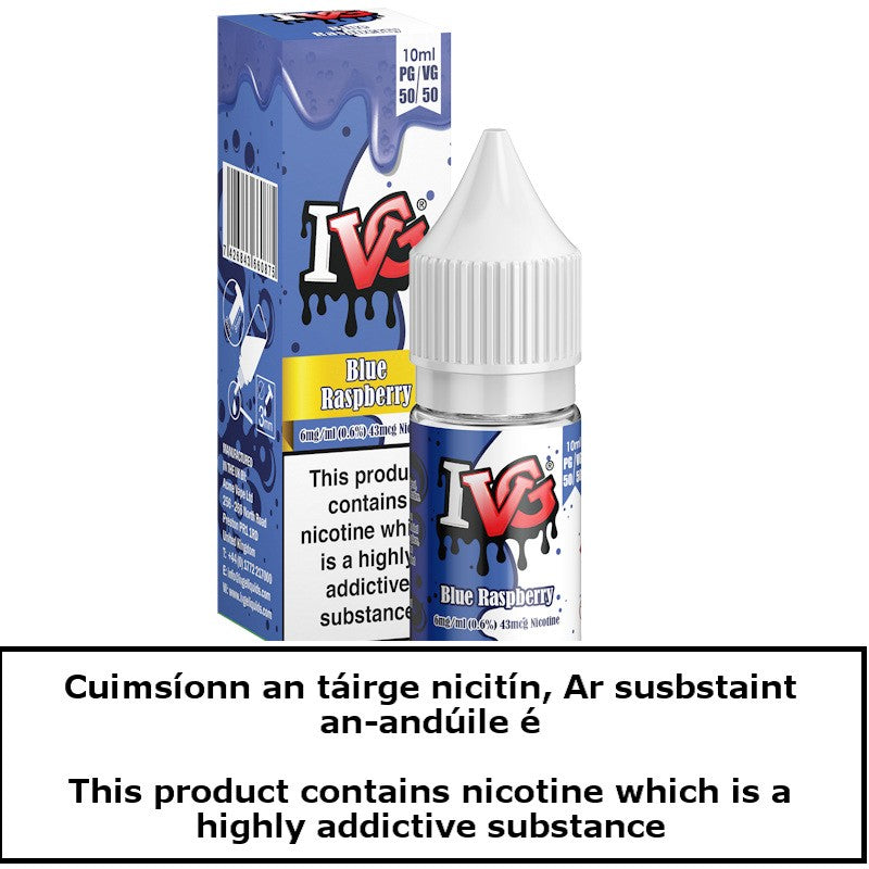 10ml I VG 50/50 - Blue Raspberry